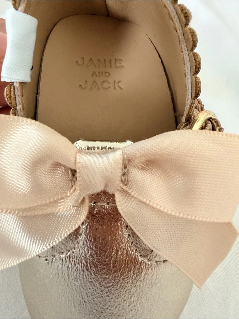 Baby Gold Shoes